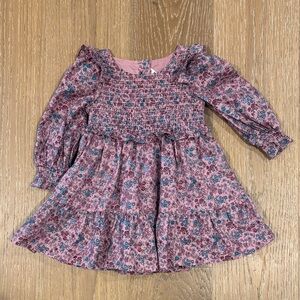 Janie and Jack Pink Floral Dress